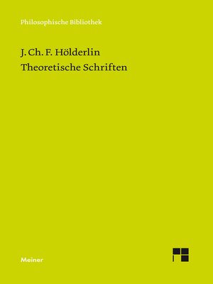 cover image of Theoretische Schriften